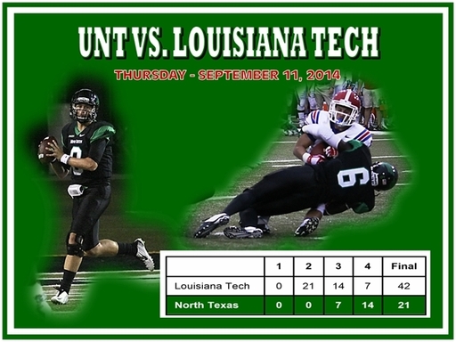 Mean Green vs. Louisiana Tech -- Sep. 11